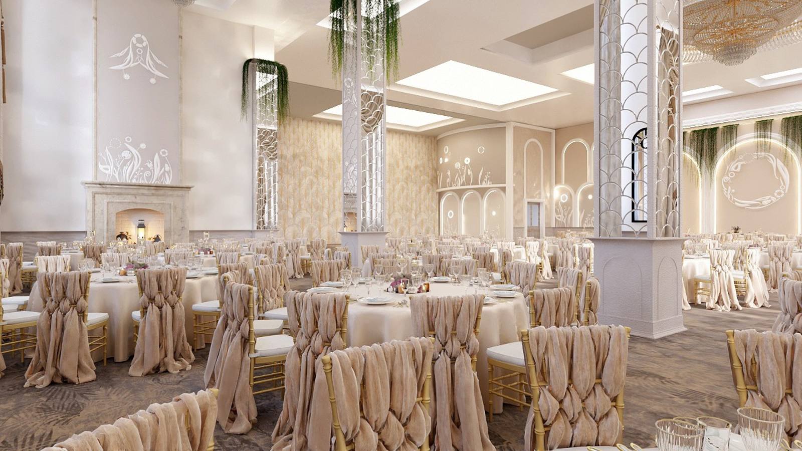 Salonul Moonlight, cu decor elegant